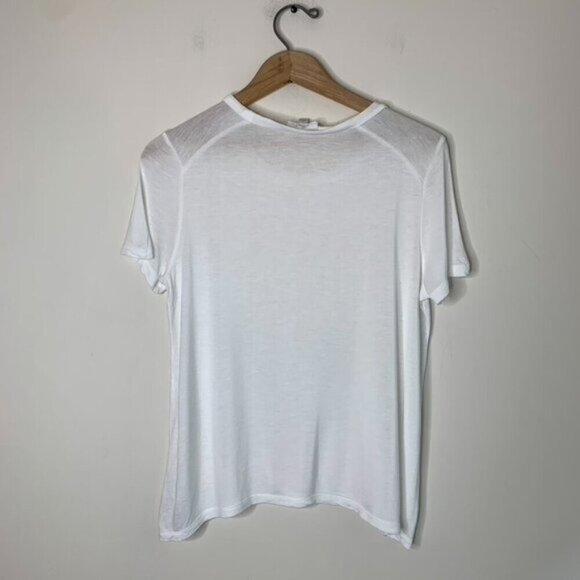 Aritzia Wilfred T-shirt Tee Short sleeve White Crew neck Casual Basic Size XS - Picture 14 of 15